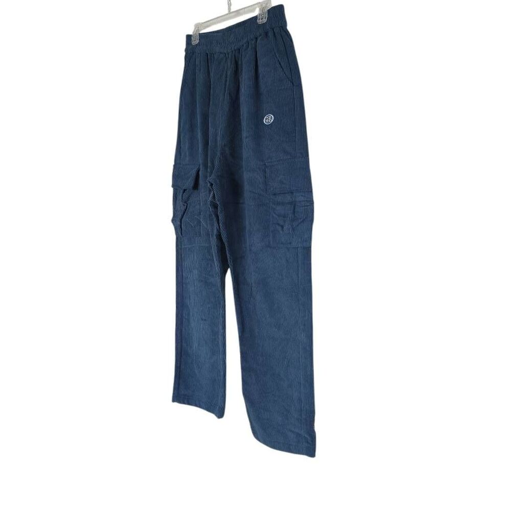 Aelfric Eden Women’s Size XL Blue Corduroy Cargo Streetwear Pants - Picture 5 of 7